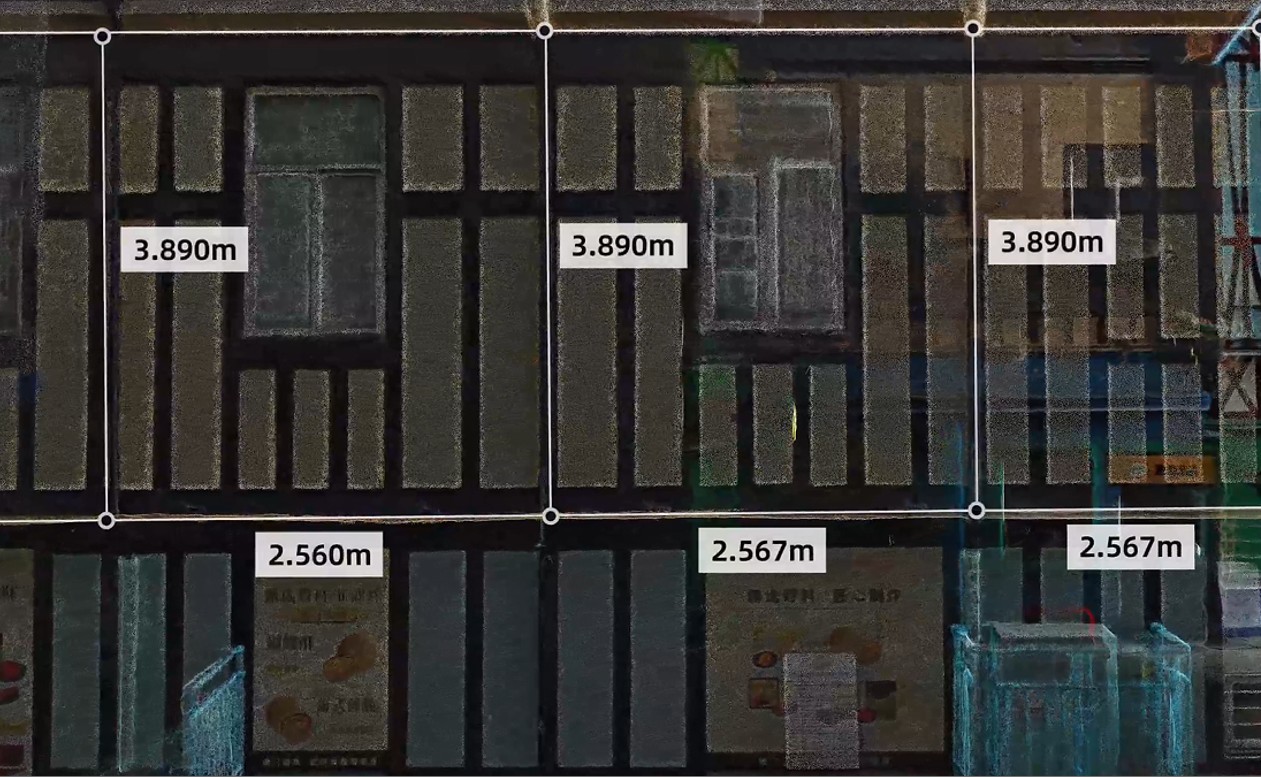Lixel K2 point cloud measurement accuracy example