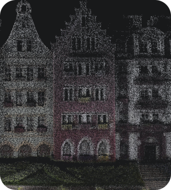 Lixel L2 Pro raw colourised point cloud