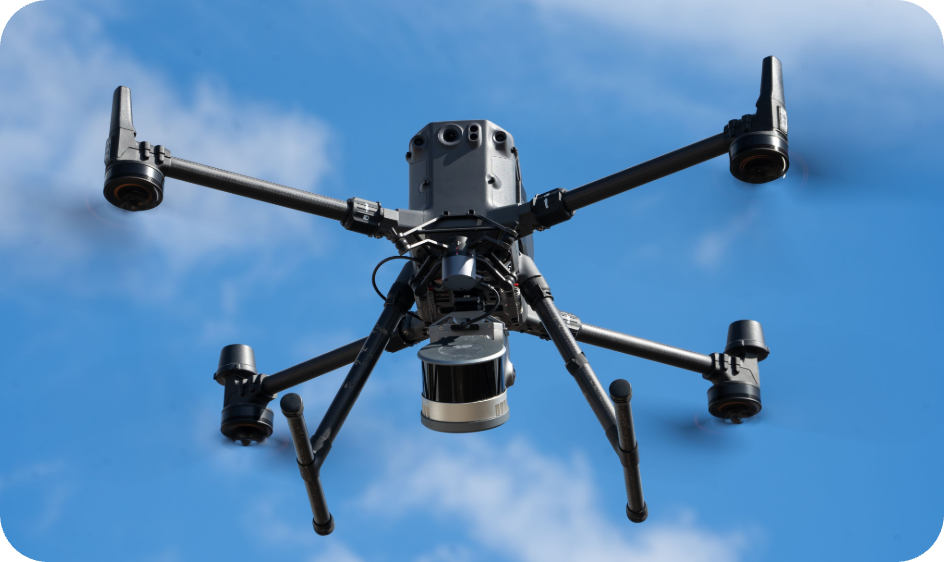 Lixel L2 Pro drone mount aerial scanning