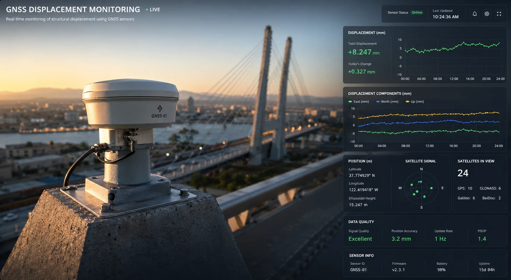GNSS Displacement Monitoring