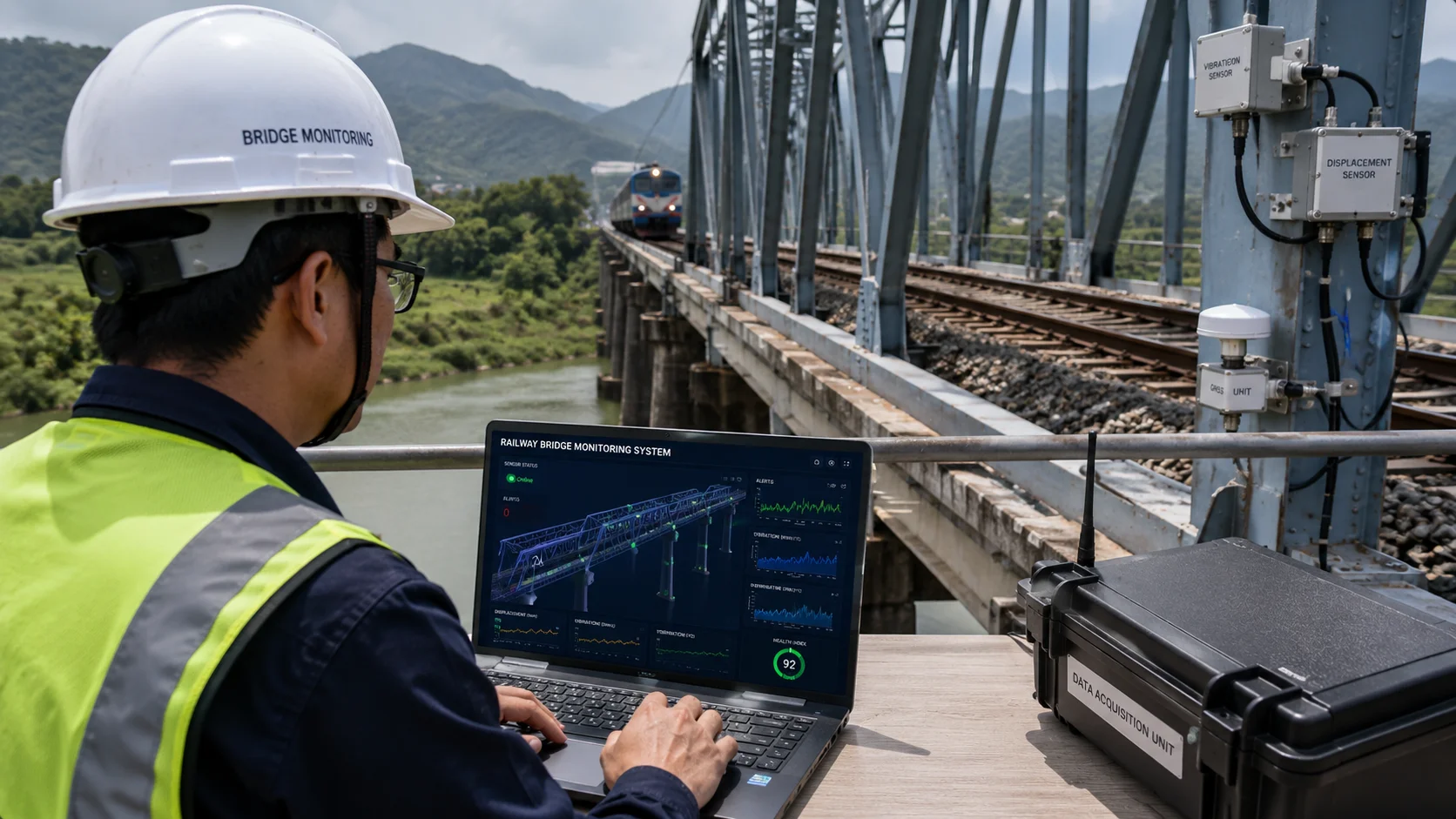 Railway Bridge Monitoring System